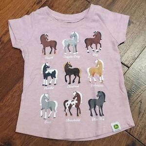 3 for $15 💙 John Deere pink Horse tshirt
